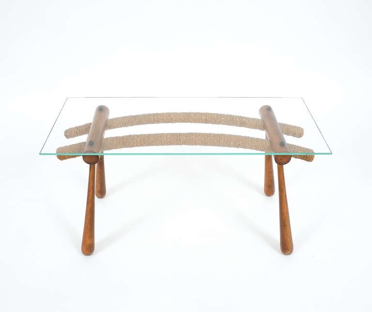 Mid-Century Modern Iconic Modernist Coffee or Side Table by Max Kment, 1955