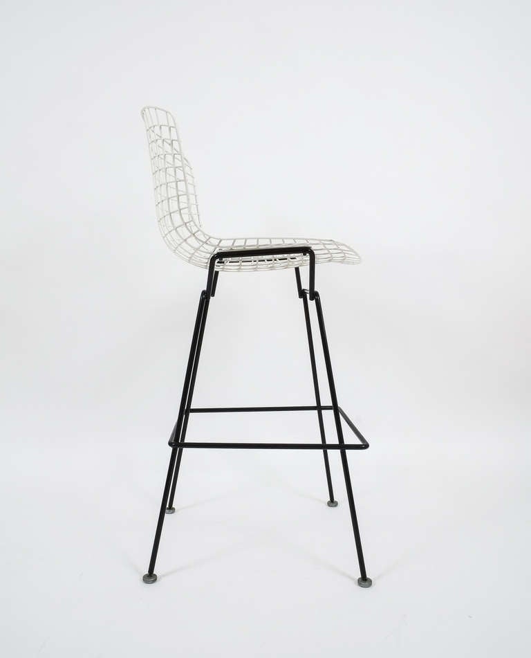 bertoia style counter stool