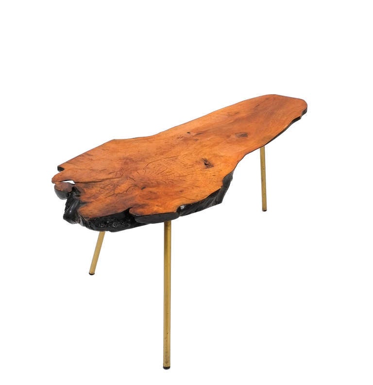 Large Tree Trunk Table Attributed To Carl Aubock In Excellent Condition In Vienna, AT