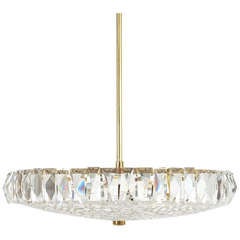 Beautiful Bakalowits Dome Crystal Glass Chandelier