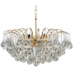 Delicate Murano Glass Tear Drop Chandelier