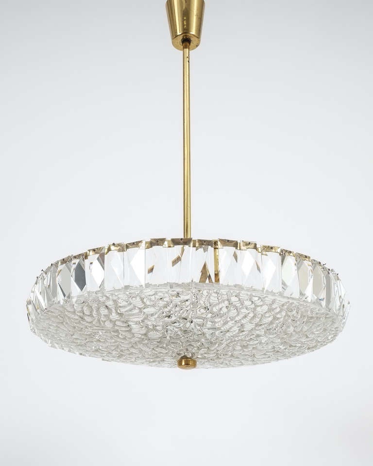 Beautiful Bakalowits Dome Crystal Glass Chandelier