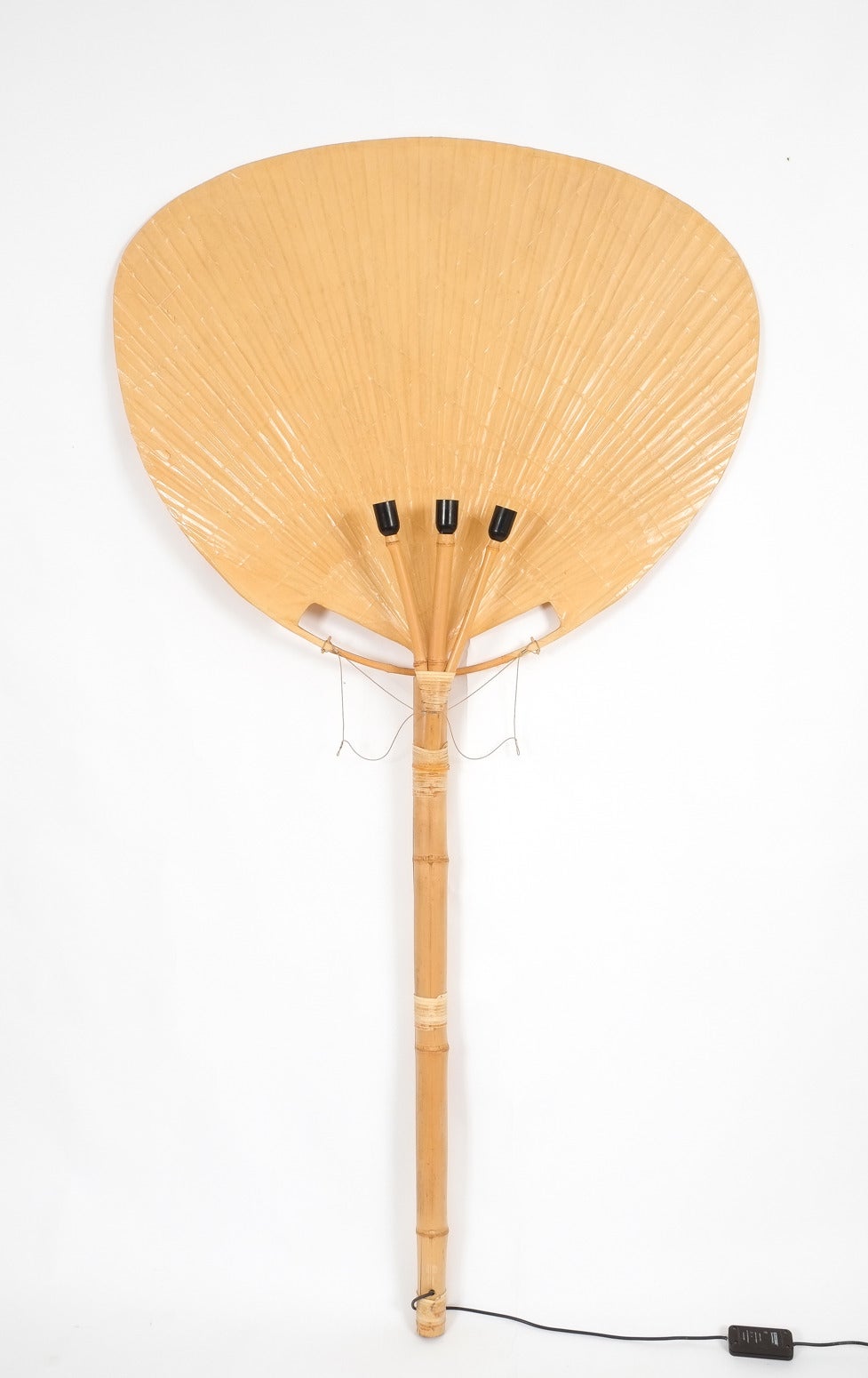 German important Floor Light Uchiwa 1 by Ingo Maurer