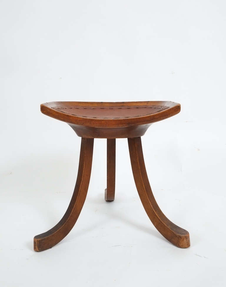 Egyptian Theben Stool by Adolf Loos at 1stDibs