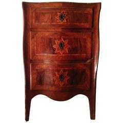 18th Century Italy (Naples) LXIV Bedside Table