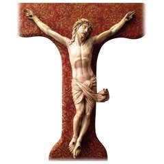 18th Century French  Christ in Ivory
