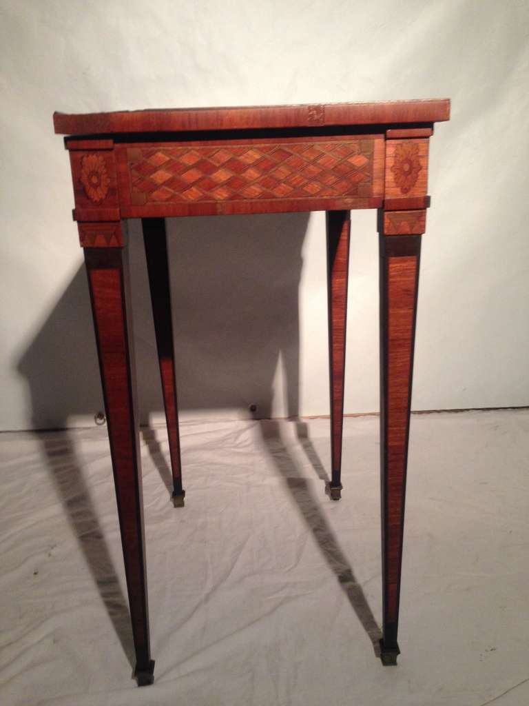19th Century French Wooden Coffee Table Rose Napoleon III 6