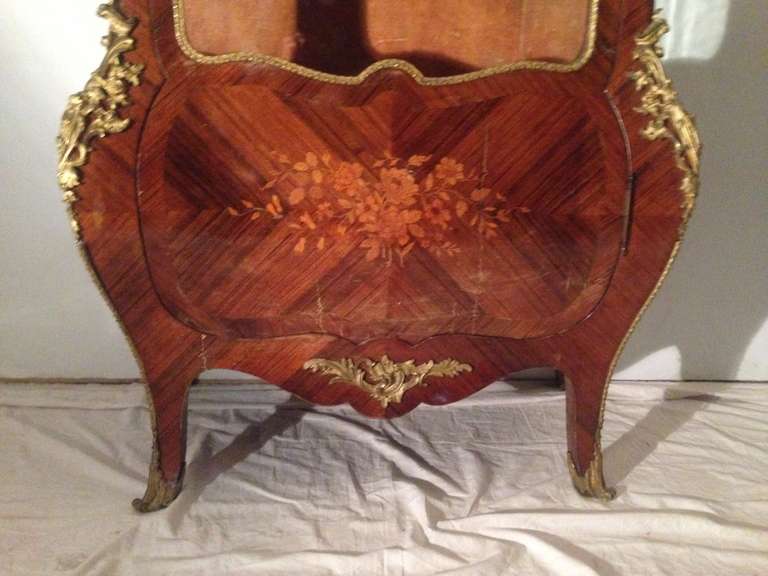 19th French Showcase Napoleon III ROSEWOOD