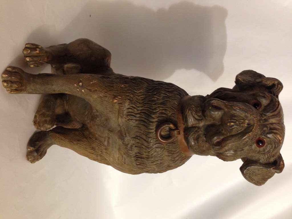 20th Century Earthenware Dog - Italy