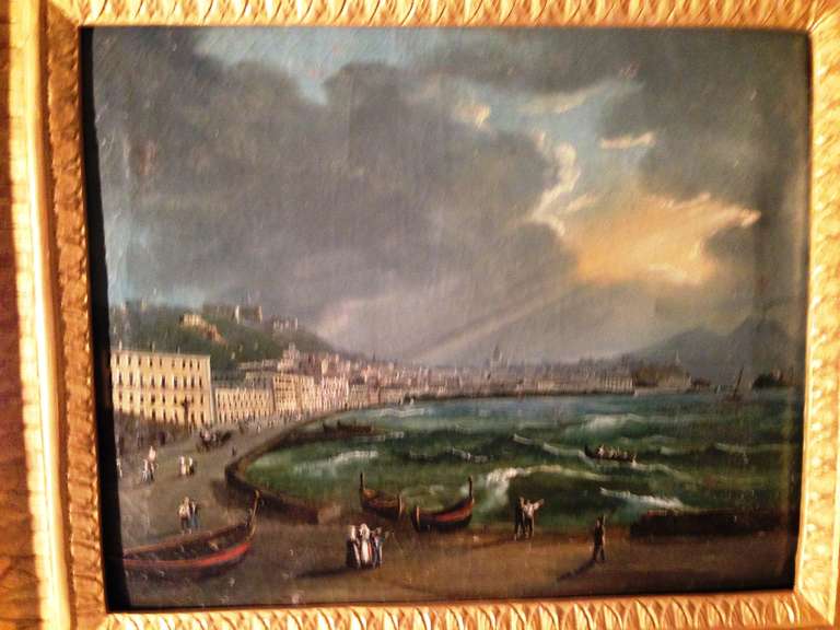 19th Century 19th Italie Oi On Canvas 