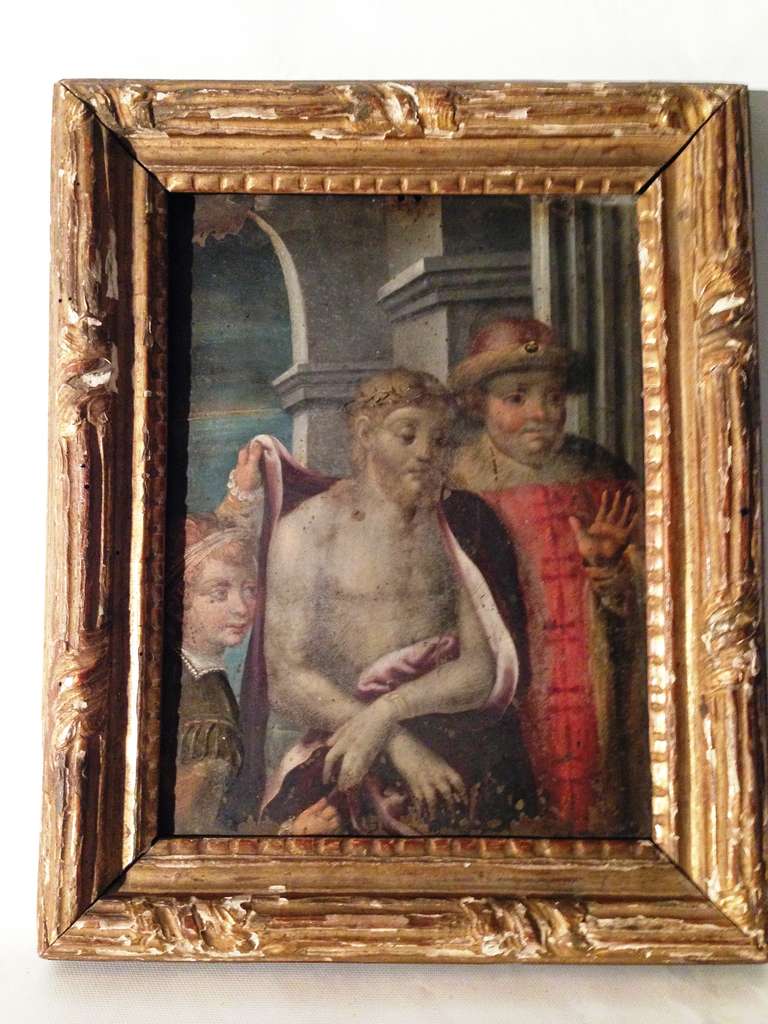 18th Italie(Venice) Oil On Copper