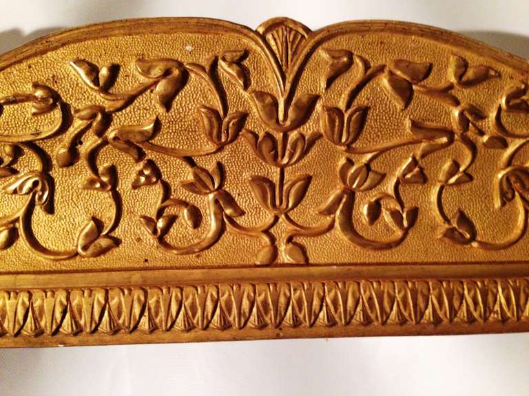 19th Italie(Naples) Golden Picture Frame