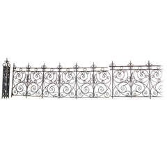 19th Century Iron Fence 5