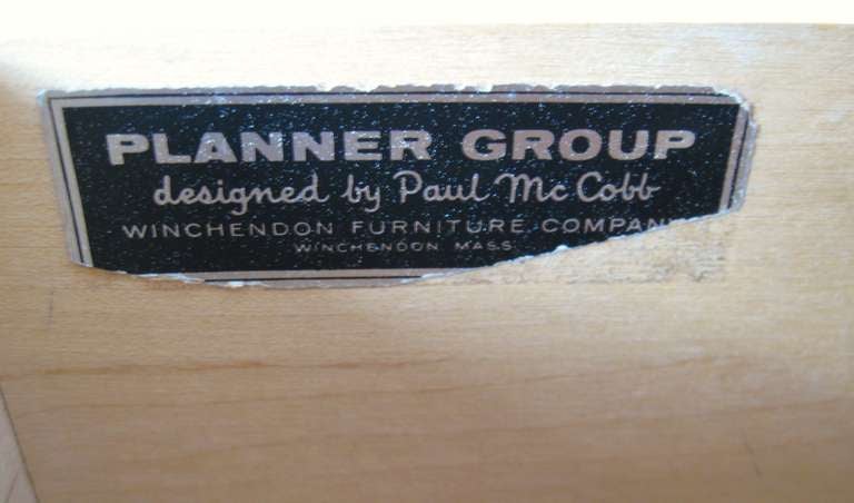 Mid Century Paul McCobb for Planner Group Desk 100% Original Finish. 3