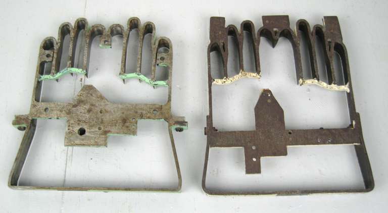 American Mid-Century Industrial Glove Hand Mold/Cutter