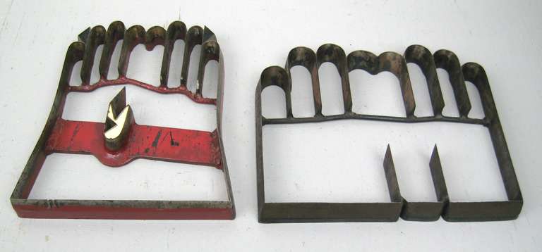 Mid-Century Industrial Glove Hand Mold/Cutter 1