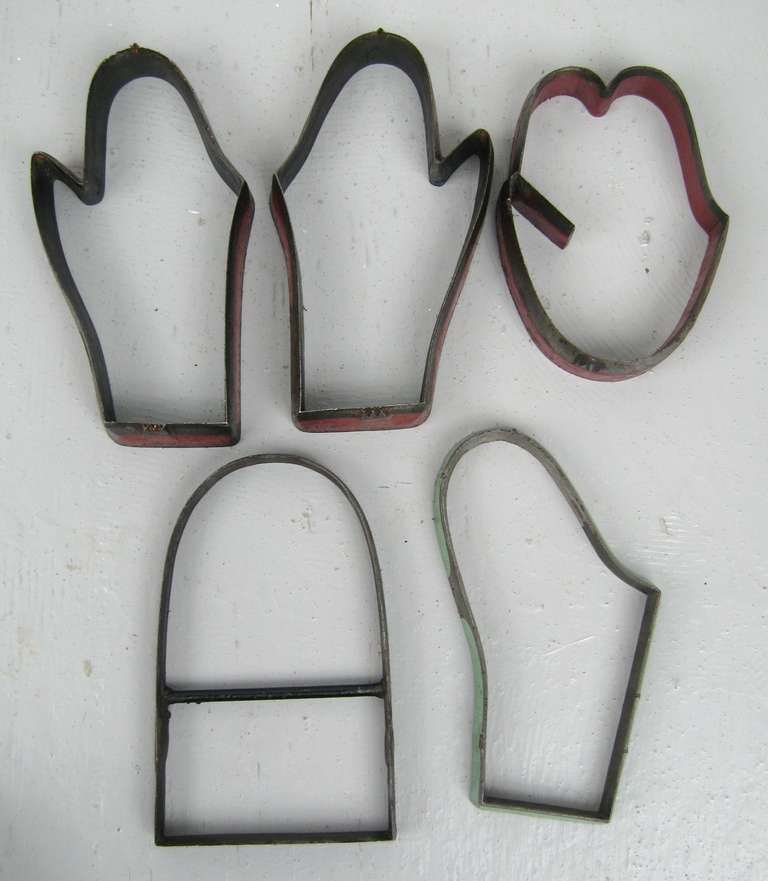 Midcentury Industrial Glove Hand Mold or Cutter, 1940s In Good Condition For Sale In Wallkill, NY
