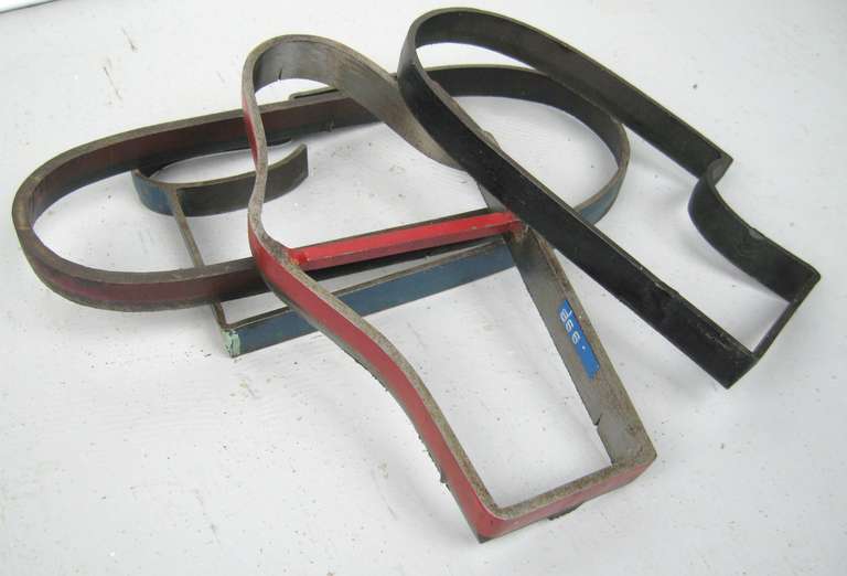 Midcentury Industrial Glove Hand Mold Cutters For Sale 3