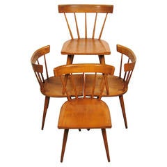 Paul McCobb Dining Chairs for Planner Group, Set of Four