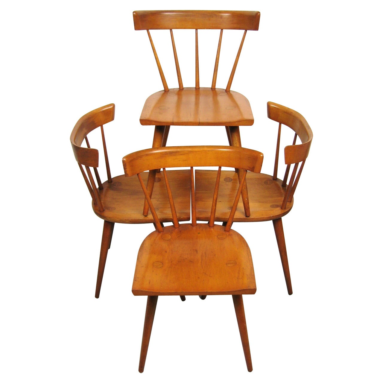 Paul McCobb Dining Chairs for Planner Group, Set of Four