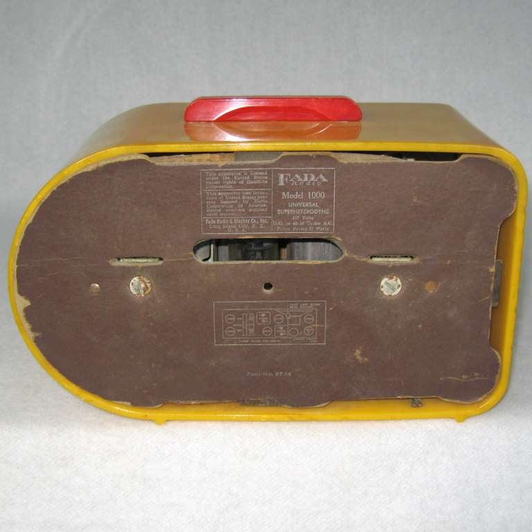 yellow bakelite