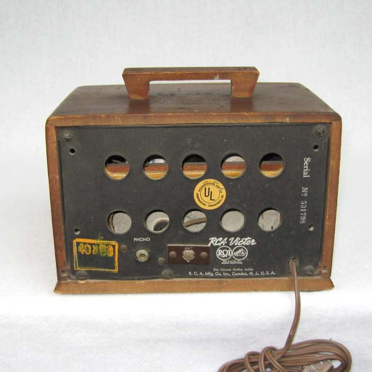RCA 1939 New York Worlds Fair Radio In Excellent Condition In Wallkill, NY