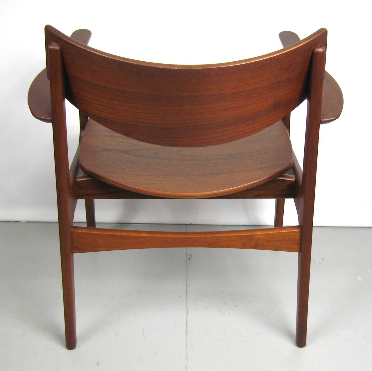Mid-20th Century Teak Danish Modern Dining Room Table with Ten Chairs by Erik Buck