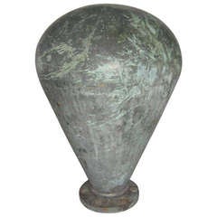 Copper Antique Ship Moorring Bollard early 20th Century 3
