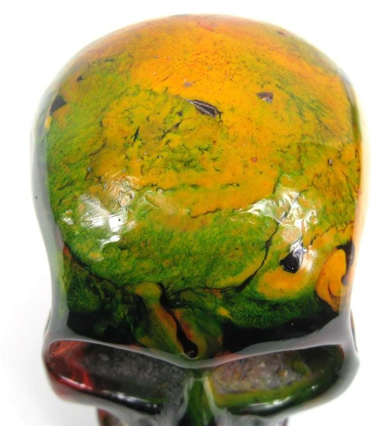 End of Day Bakelite Skull In Excellent Condition In Wallkill, NY