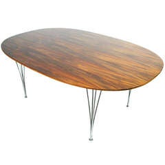 Early Superellipse Dining Table by Piet Hein & Bruno Mathsson
