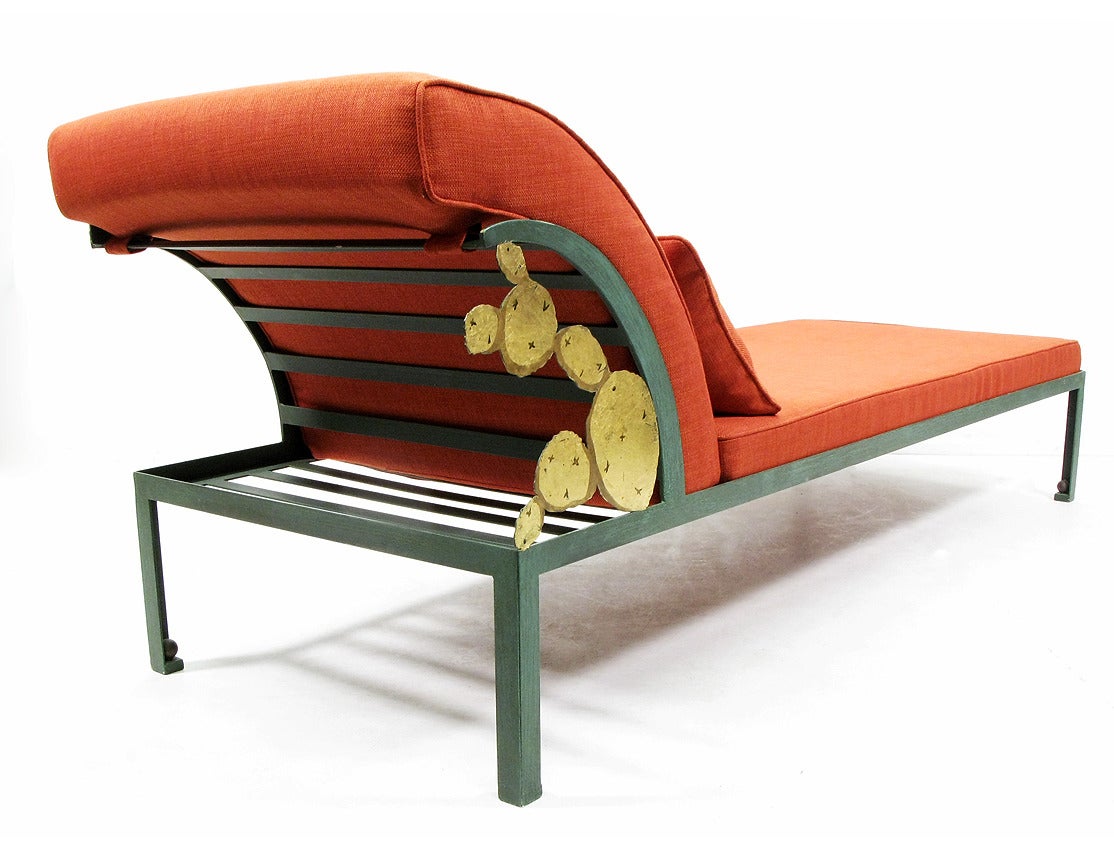 Post-Modern Cactus Chaise Longue by Hilton McConnico