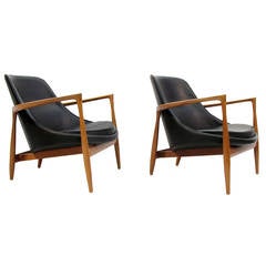 Two Elizabeth Chairs by Ib Kofod-Larsen