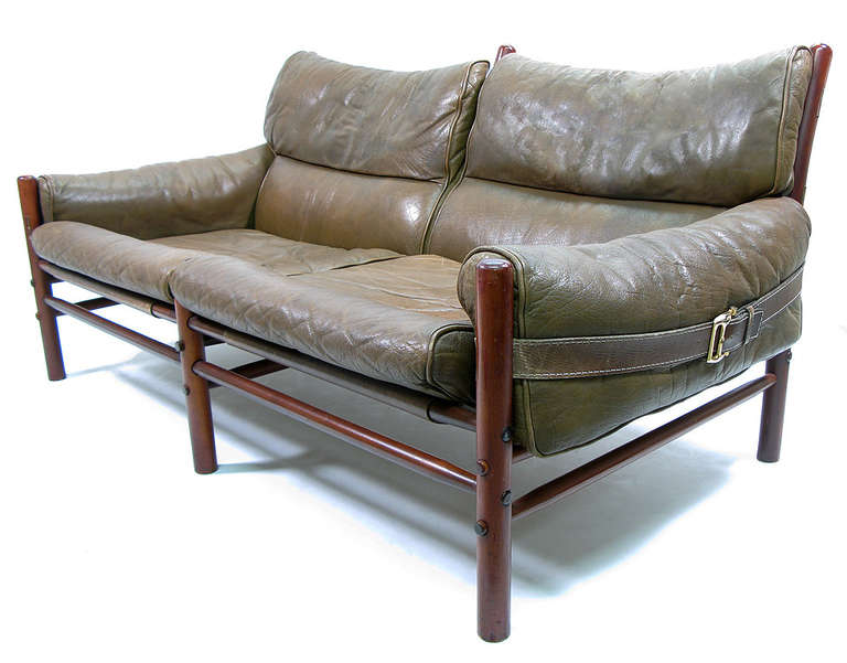 Scandinavian Modern Kontiki Safari Sofa by Arne Norell