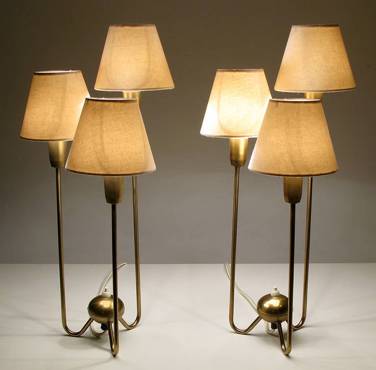 Scandinavian Modern Pair of Swedish Table Lamps by Asea