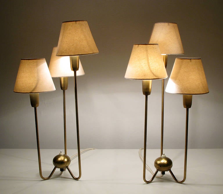 Pair of Swedish Table Lamps by Asea 2