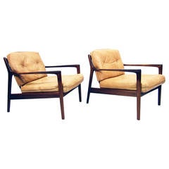Two Danish "US-175" Chairs in Rosewood by Folke Ohlsson