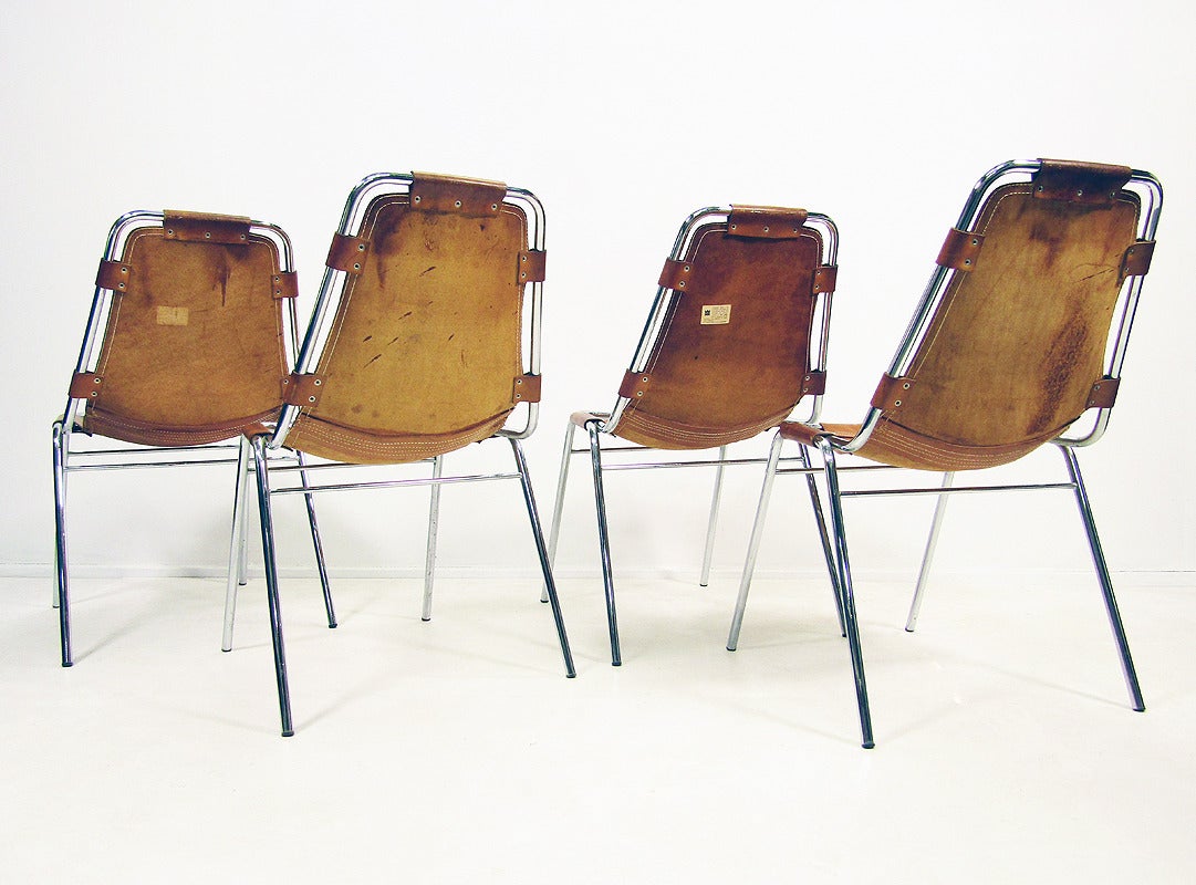 Four 1970s Les Arcs Chairs In Excellent Condition In London, GB