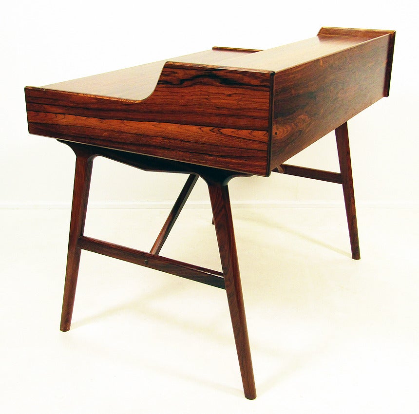 Danish Rosewood Desk by Arne Wahl Iversen 2
