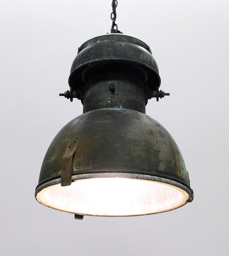 1930s Industrial Ceiling Lamp 3