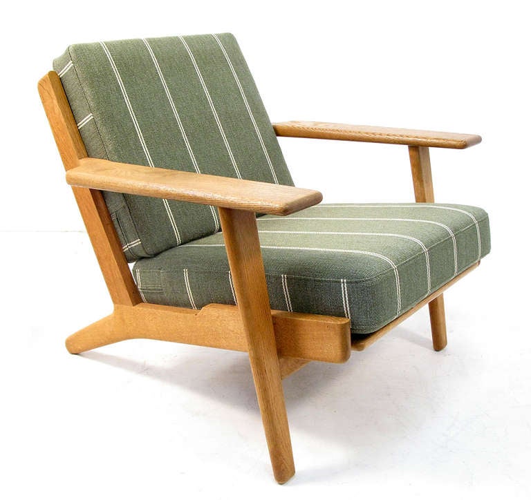 Vintage 1970s GE-290 Chair by Hans Wegner In Excellent Condition In London, GB
