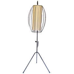 Sculptural French 1950s Floor Lamp
