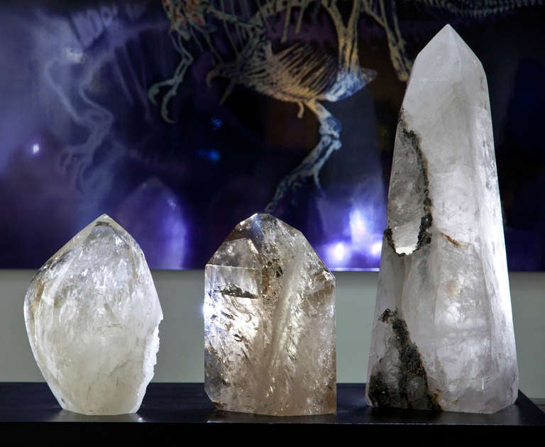 Large Quartz Crystal & Mica point 1