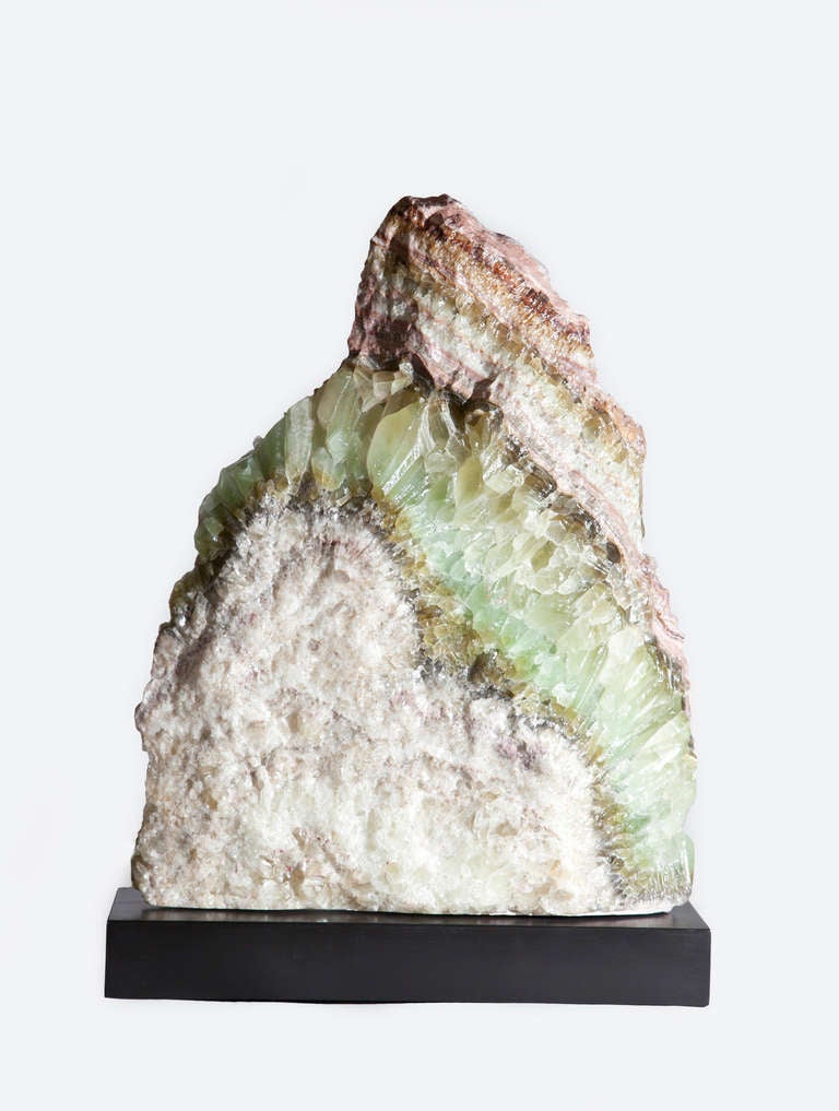 Mounted Calcite Mineral