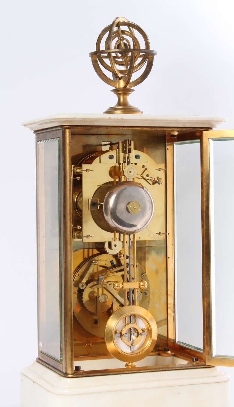 A French 4-Glass Regulator with Perpetual Calendar, Brocot & Delettrez, ca. 1860 For Sale 2