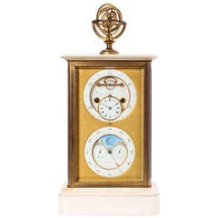 Antique A French 4-Glass Regulator with Perpetual Calendar, Brocot & Delettrez, ca. 1860