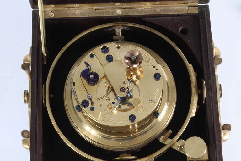 An English Mahogany 2-Day Chronometer with 24-Hour Dial, Charles Frodsham 2
