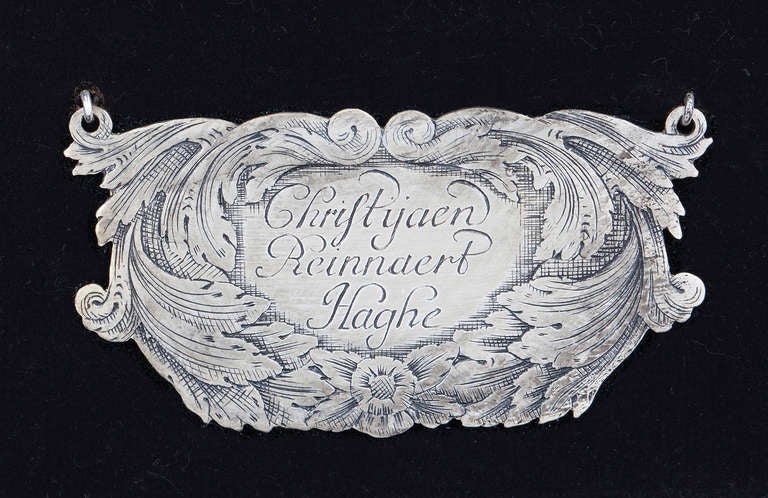 18th Century and Earlier Ebony And Silvered So-called 'hague Clock', By Christiaan Reynaert For Sale