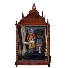 Antique  Magician Music Box, Attributed to Phalibois of Paris, Circa 1880