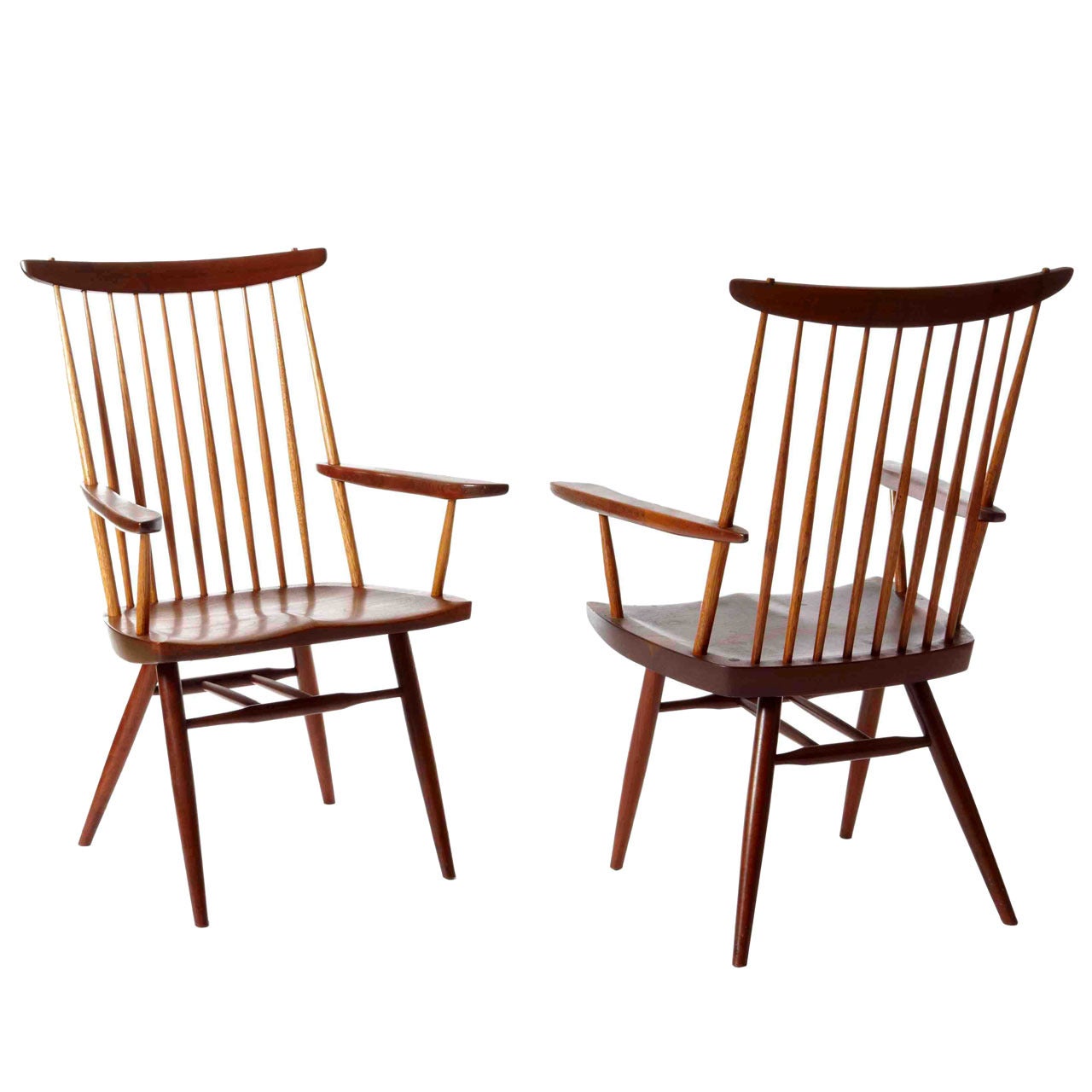 George Nakashima, "New" Armchairs