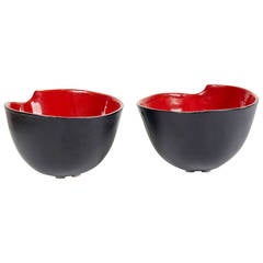Set of Three Ceramic Bowls